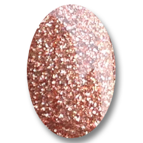 Gel Nail Polish Glitter Gel -Bronzed (bronze brown) -HEMA Free - Image 3