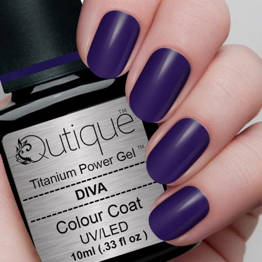 Gel Nail Polish -Diva (purple) -test