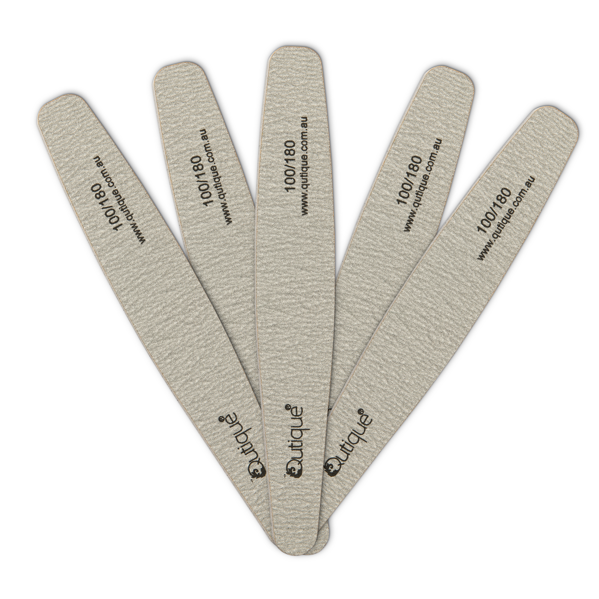 Gel & Acrylic Nail Files -100/180 Grit (25 Pack)