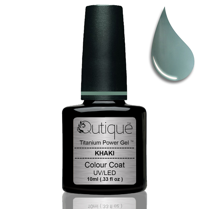 Gel Nail Polish -Khaki (deep green) -HEMA Free