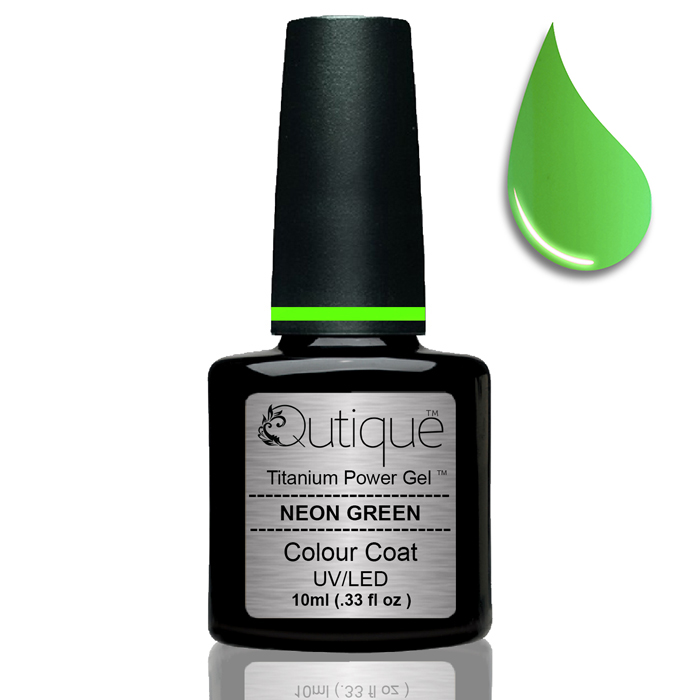 Gel Nail Polish Neon -Green -HEMA Free