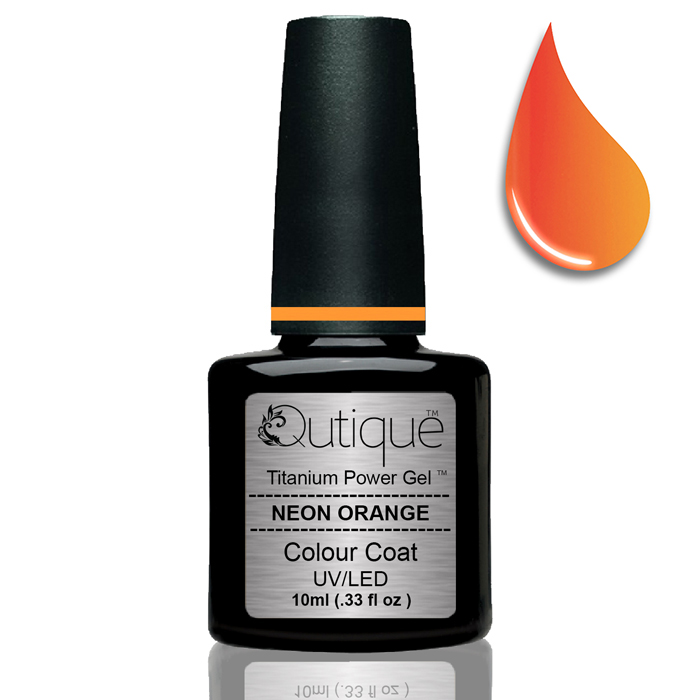 Gel Nail Polish Neon -Orange -HEMA Free