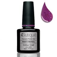 Gel Nail Polish -Party Patrol (purple glitter) -HEMA Free