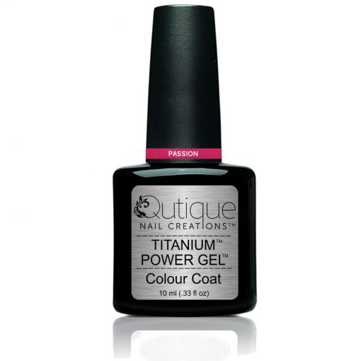 Gel Nail Polish -Passion (hot pink) -HEMA Free - Image 2
