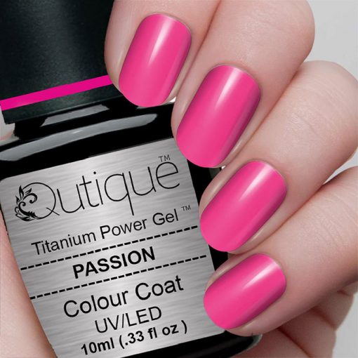 Gel Nail Polish -Passion (hot pink) -HEMA Free