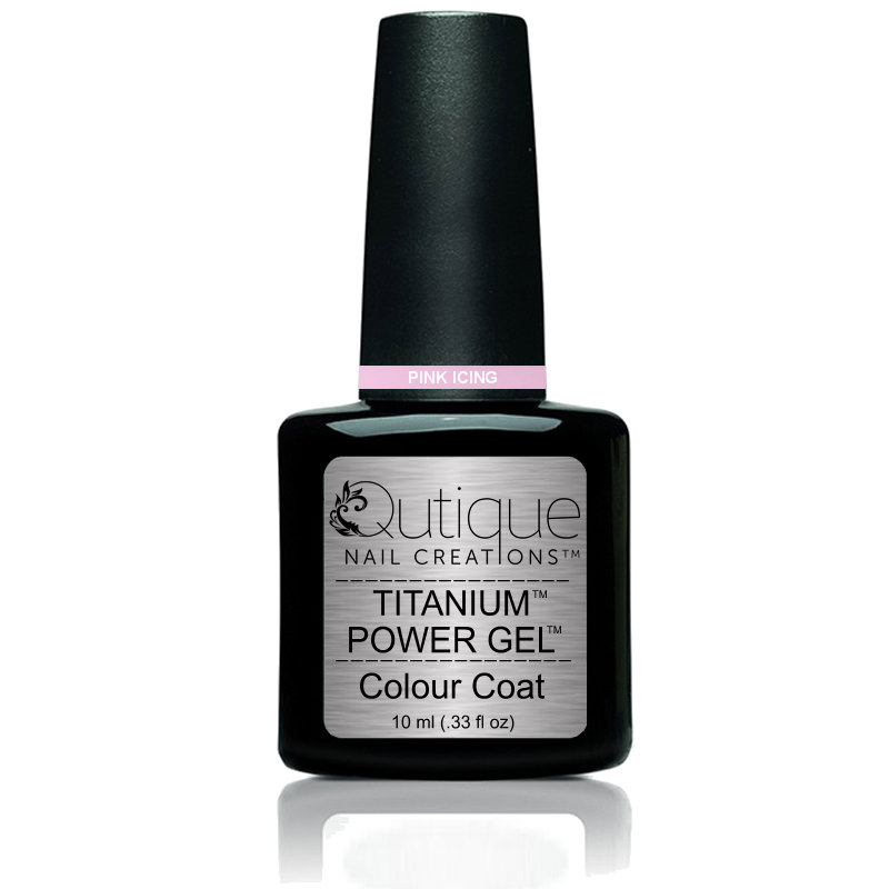 Gel Nail Polish -Pink Icing (pink) -HEMA Free - Image 2