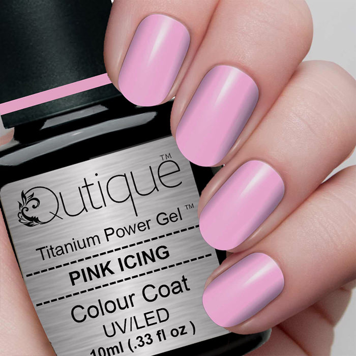 Gel Nail Polish -Pink Icing (pink) -HEMA Free