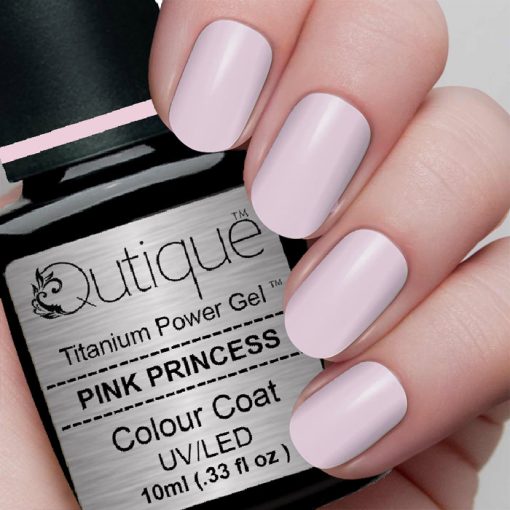 Gel Nail Polish -Pink Princess (ballet tutu pink -french manicures) -HEMA Free