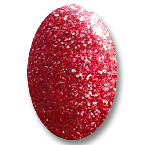 Gel Nail Polish Glitter Gel -Sangria (red) -HEMA Free - Image 3