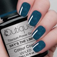 Gel Nail Polish -Sky's The Limit (blue pearl) -HEMA Free