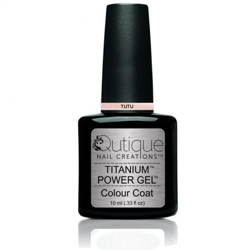 Gel Nail Polish -Tutu (pale metallic silvery pink) -HEMA Free - Image 2