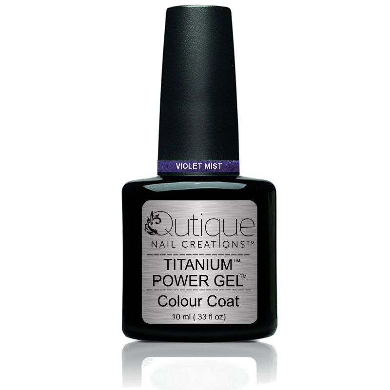Gel Nail Polish -Violet Mist (purple) -HEMA Free - Image 2