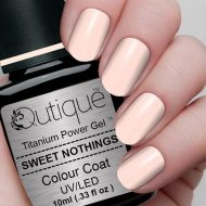 Gel Nail Polish -Sweet Nothings (peachy pink opalescent) -HEMA Free