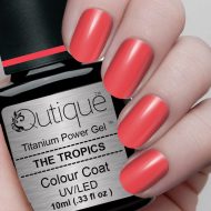 Gel Nail Polish -The Tropics (coral orange) -HEMA Free